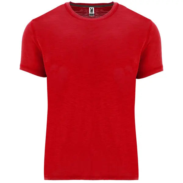 Camiseta de manga corta, en tejido vigoré inclinado Vetonek