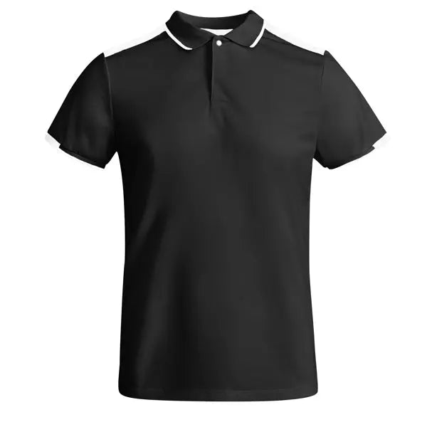 Polo técnico de manga corta para hombre en poliéster reciclado antibacteriano Vetonek
