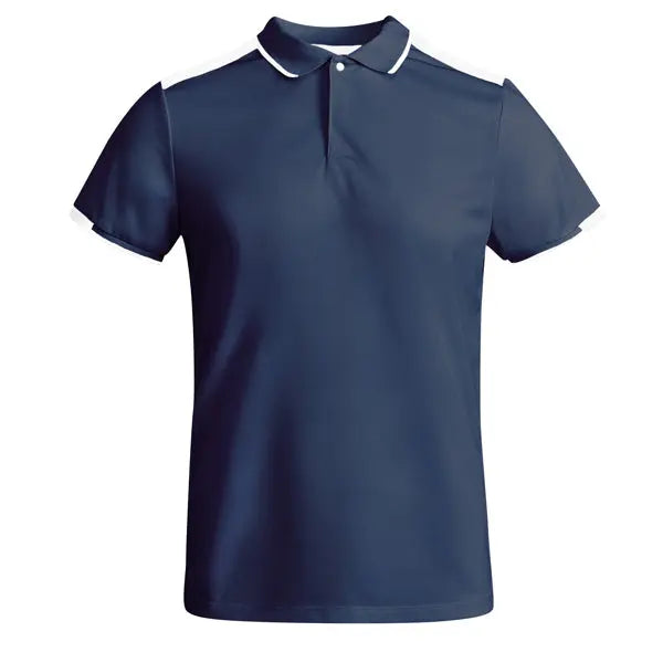 Polo técnico de manga corta para hombre en poliéster reciclado antibacteriano Vetonek