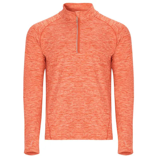 Sudadera técnica de manga larga ranglán para hombre con interior perchado Vetonek