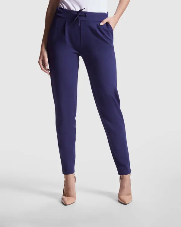 Pantalón de mujer en tejido elástico Vetonek
