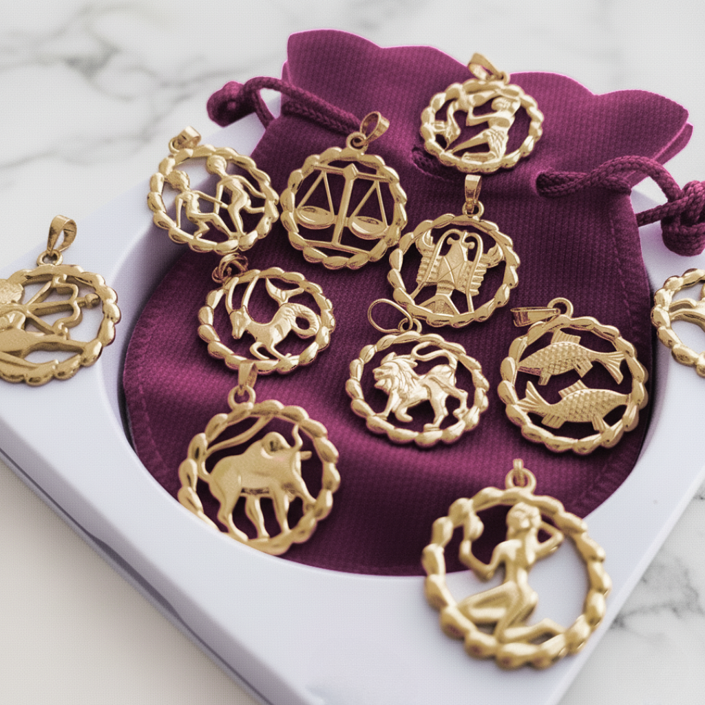 Collar Flaming Zodiac