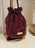 Bolso Bombonera Glam – Terciopelo con Lentejuelas