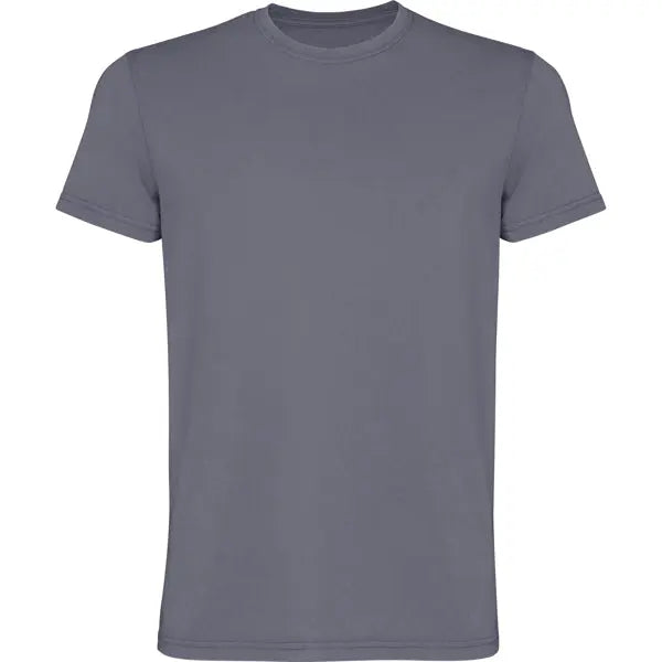 Camiseta de manga corta para hombre, 100% algodón con acabado lavado ácido Vetonek