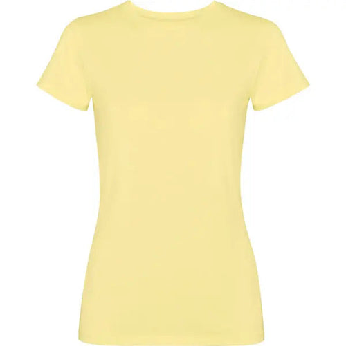 Camiseta de mujer de manga corta100% algodón con acabado lavado ácido Vetonek