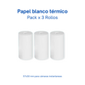 Rollos de Papel para Cámara Instantanea - Virsem