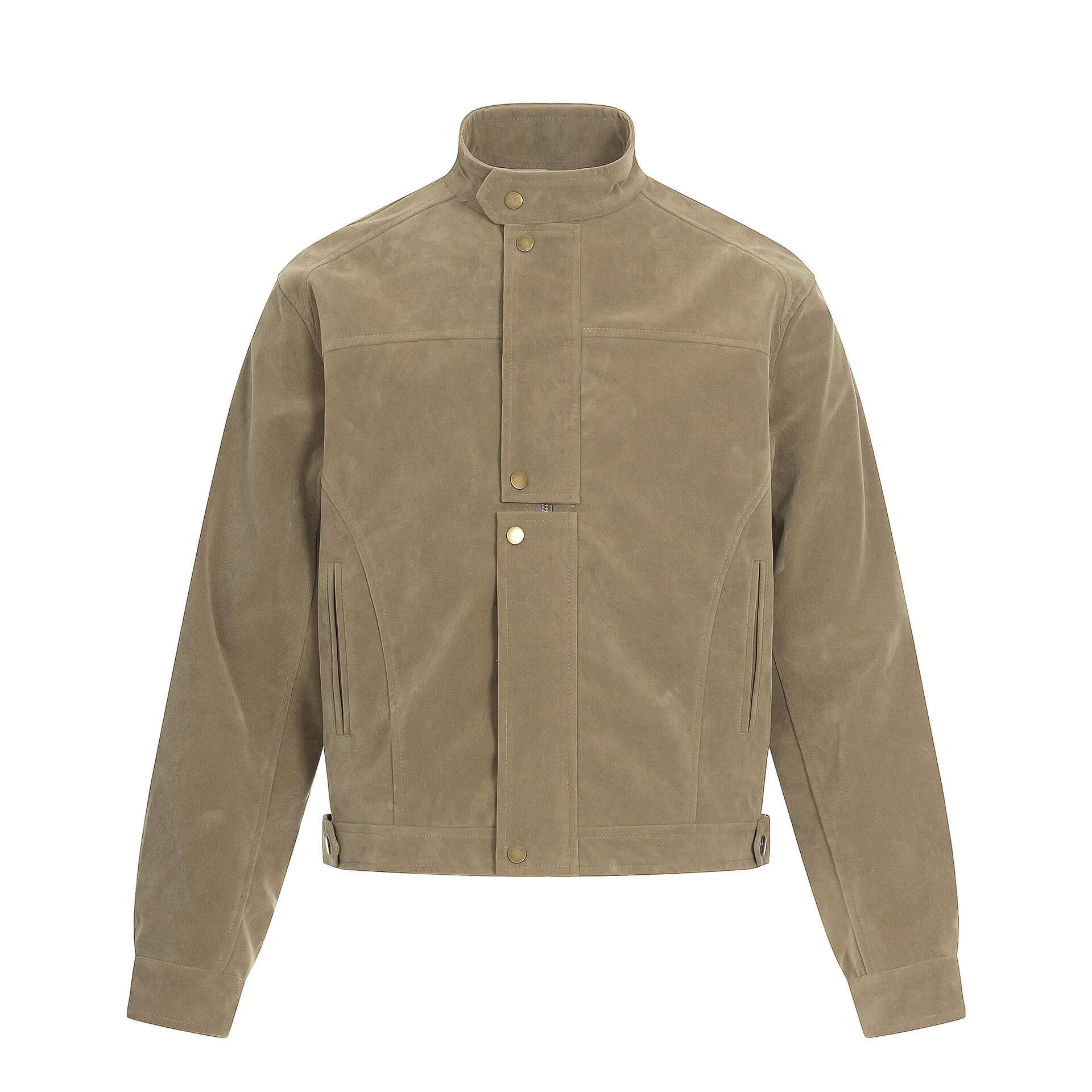 Brushed Avant-Garde Jacket