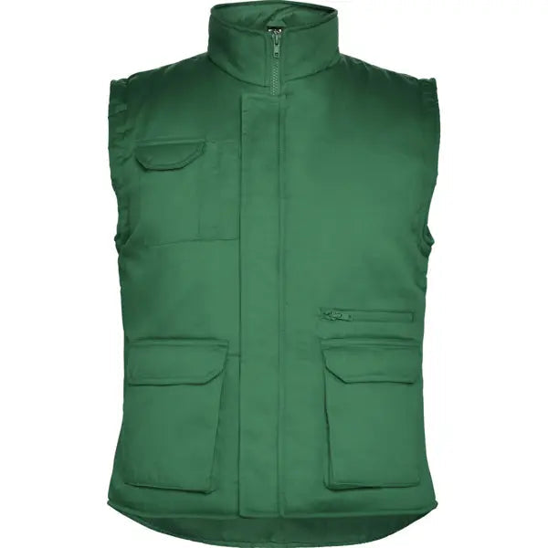 Chaleco laboral multibolsillos con cuello alto Vetonek