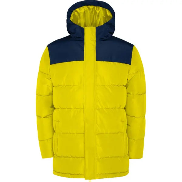 Chaqueta acolchada combinada con capucha fija Vetonek