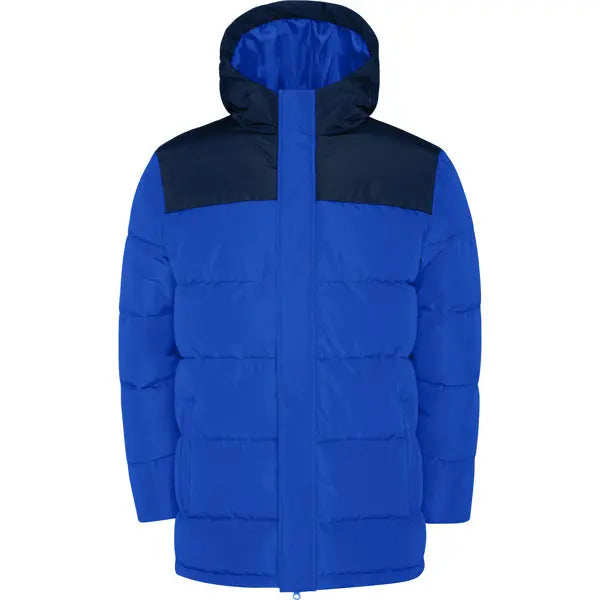 Chaqueta acolchada combinada con capucha fija Vetonek