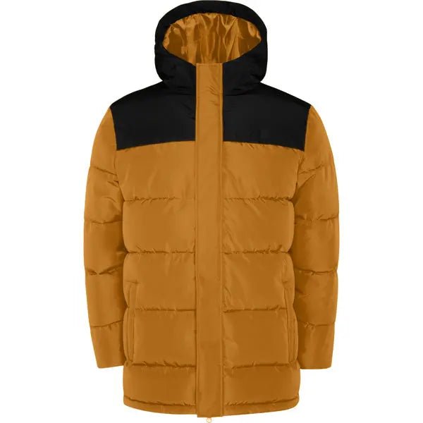 Chaqueta acolchada combinada con capucha fija Vetonek