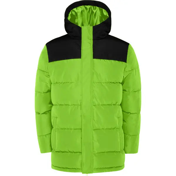 Chaqueta acolchada combinada con capucha fija Vetonek
