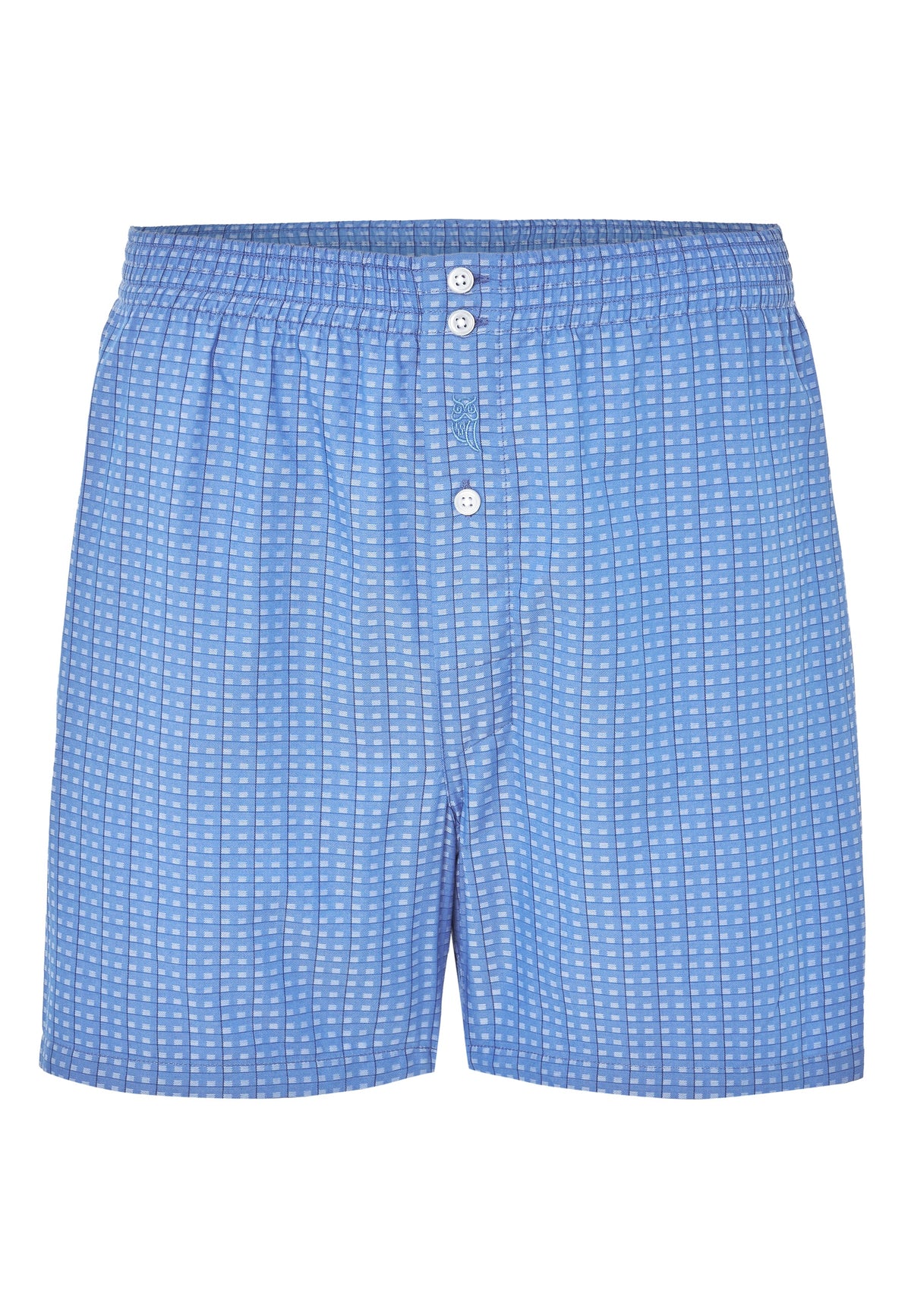 Calzoncillo Bóxer Hombre Premium Tela Estampado - Azul 6106_37