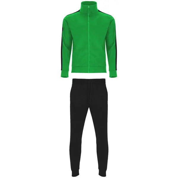Chándal combinado de chaqueta y pantalón: Cuello alto con cubrecosturas interior a tono Vetonek