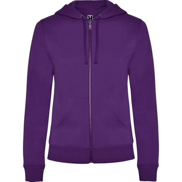 Sudadera de mujer con capucha forrada a tono Vetonek
