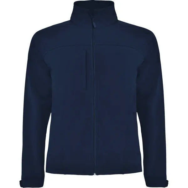 Softshell compuesto por 3 capas, con cremallera completa con protector de barbilla y tirador Vetonek
