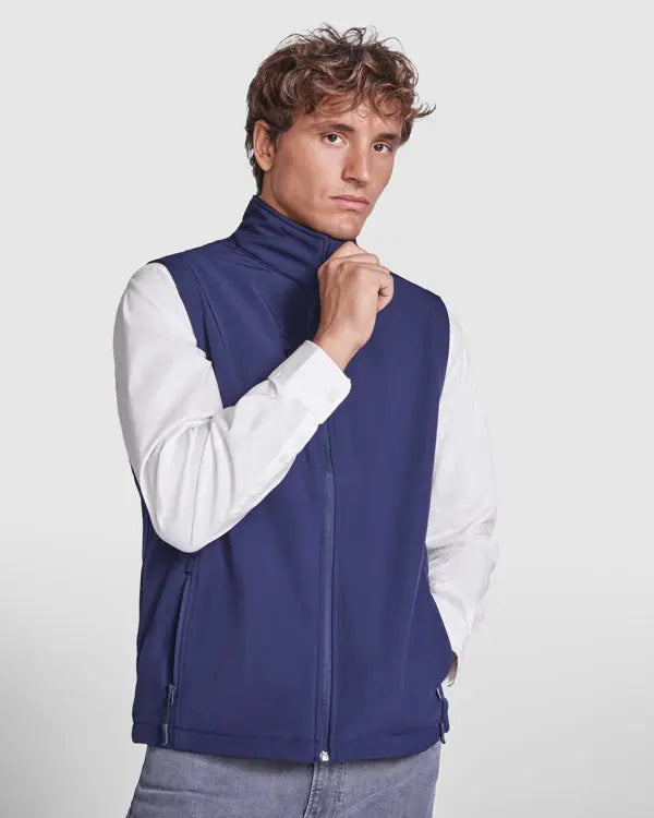 Chaleco softshell compuesto de 2 capas Vetonek