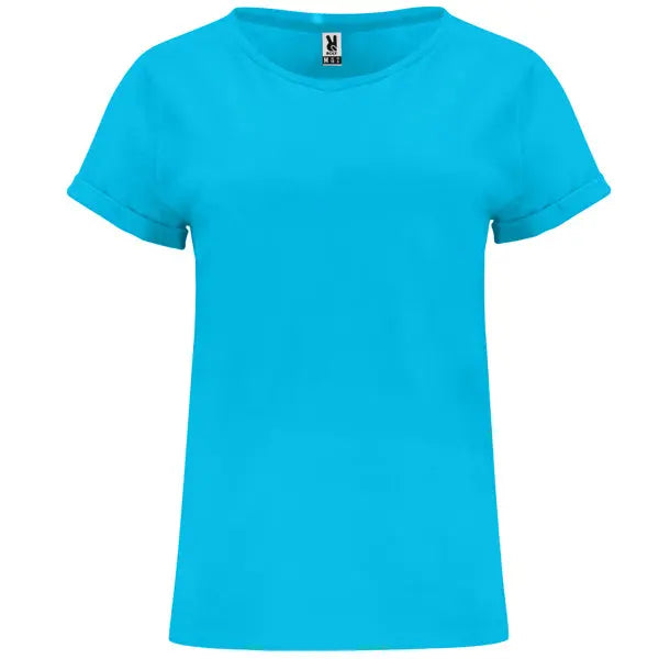 Camiseta de manga corta holgada con escote del mismo tejido Vetonek