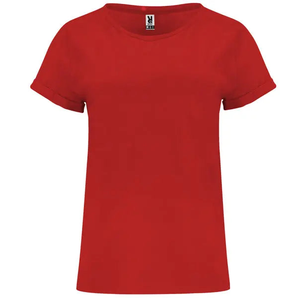 Camiseta de manga corta holgada con escote del mismo tejido Vetonek