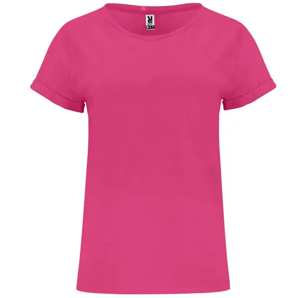 Camiseta de manga corta holgada con escote del mismo tejido Vetonek