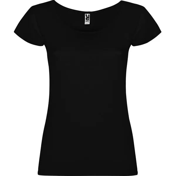 Camiseta de manga corta, escote redondo, ribeteado y pronunciado Vetonek