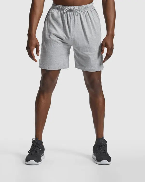 Pantalón corto unisex con bolsillos laterales y cinturilla elástica con cordón ajustable Vetonek