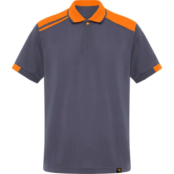 Polo de manga corta antibacteriano con colores combinados Vetonek
