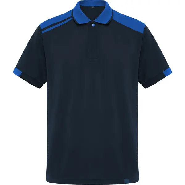 Polo de manga corta antibacteriano con colores combinados Vetonek