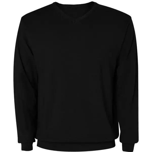 Jersey para hombre con escote de pico en punto fino Vetonek