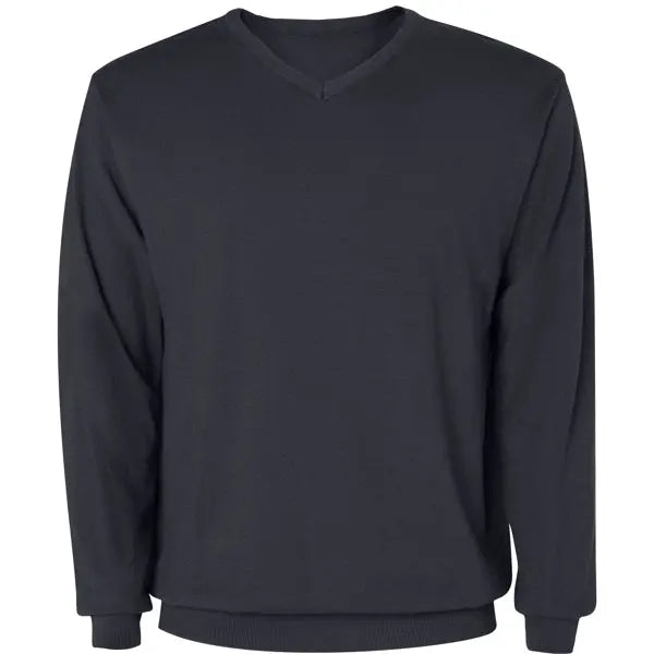 Jersey para hombre con escote de pico en punto fino Vetonek