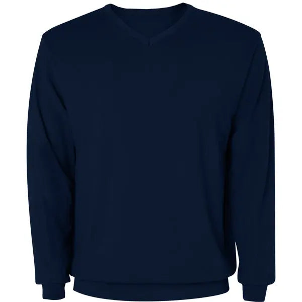 Jersey para hombre con escote de pico en punto fino Vetonek