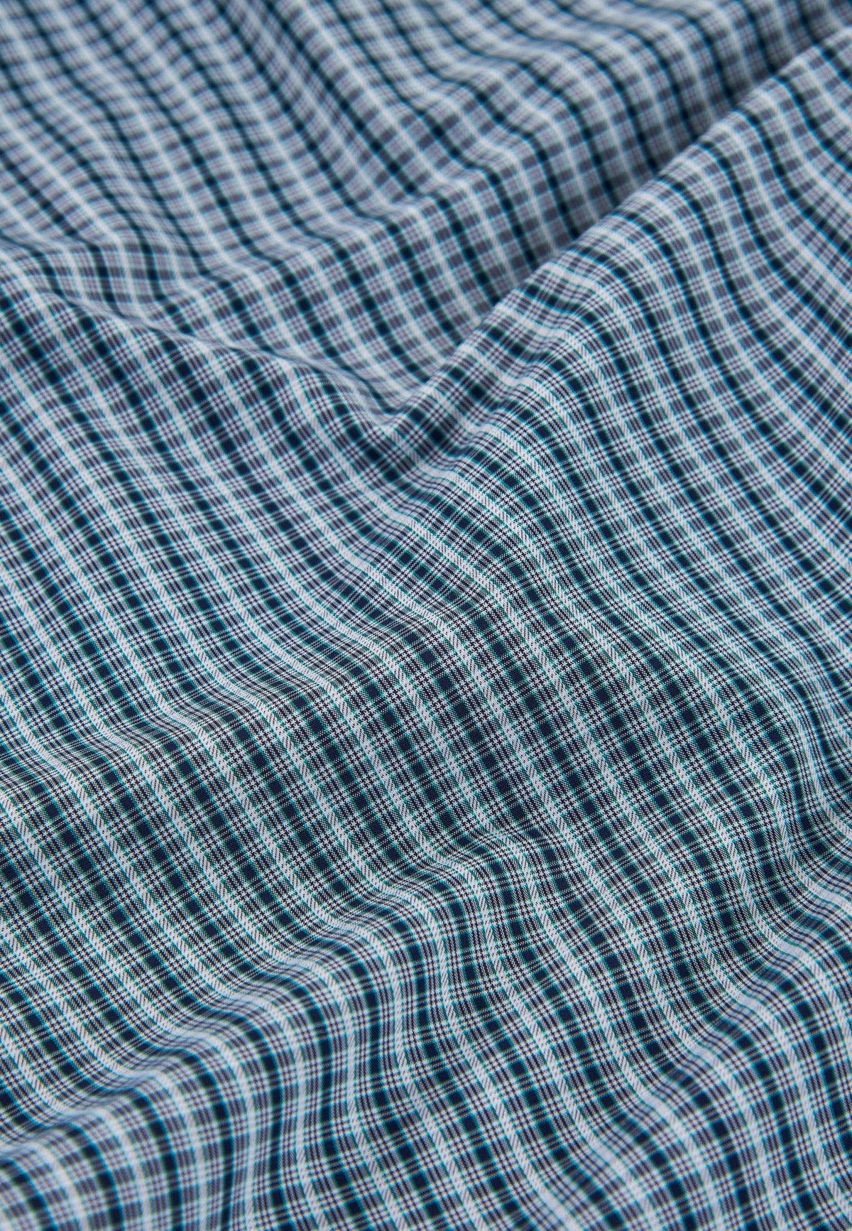 Pantalón Pijama Hombre Largo Algodón Popelín Cuadros - Verde 8923_40
