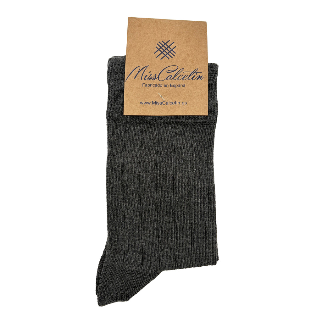 Caña Baja Canalé Gris Oscuro Vigore