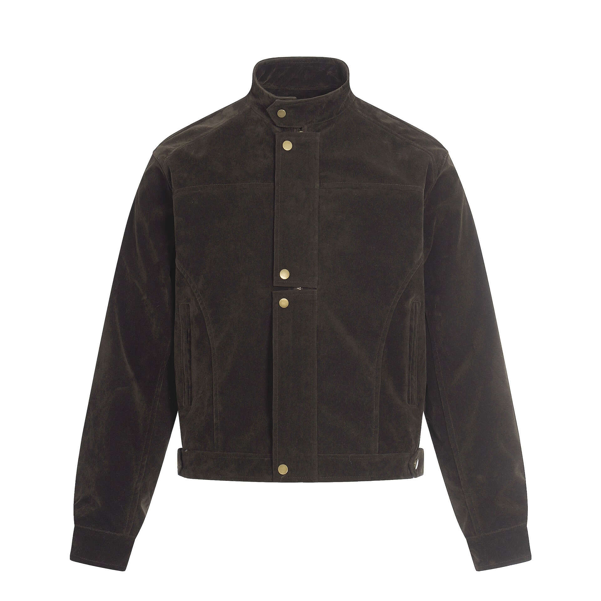 Brushed Avant-Garde Jacket