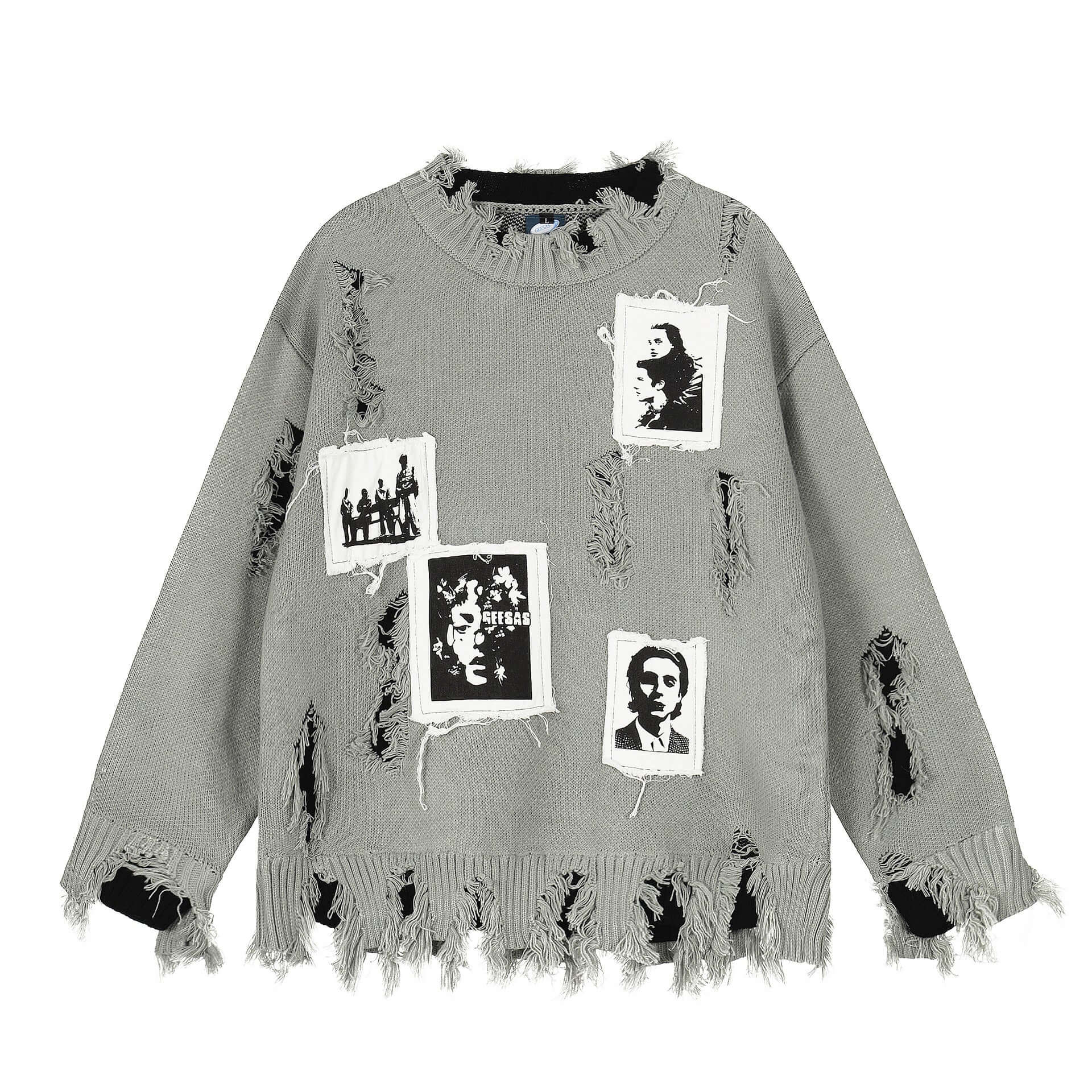 Grozavu Combed Tailored Sweatshirt