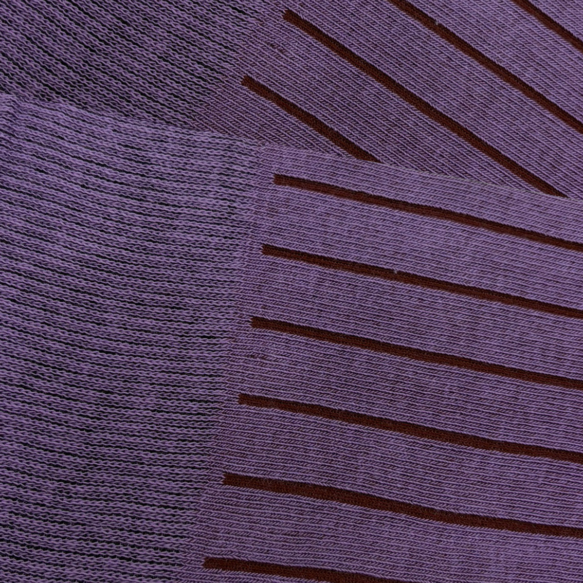 Caña Alta Raya Vertical Malva-Burdeos