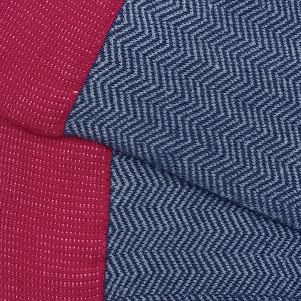 Caña Baja Espiga Azul-Fucsia