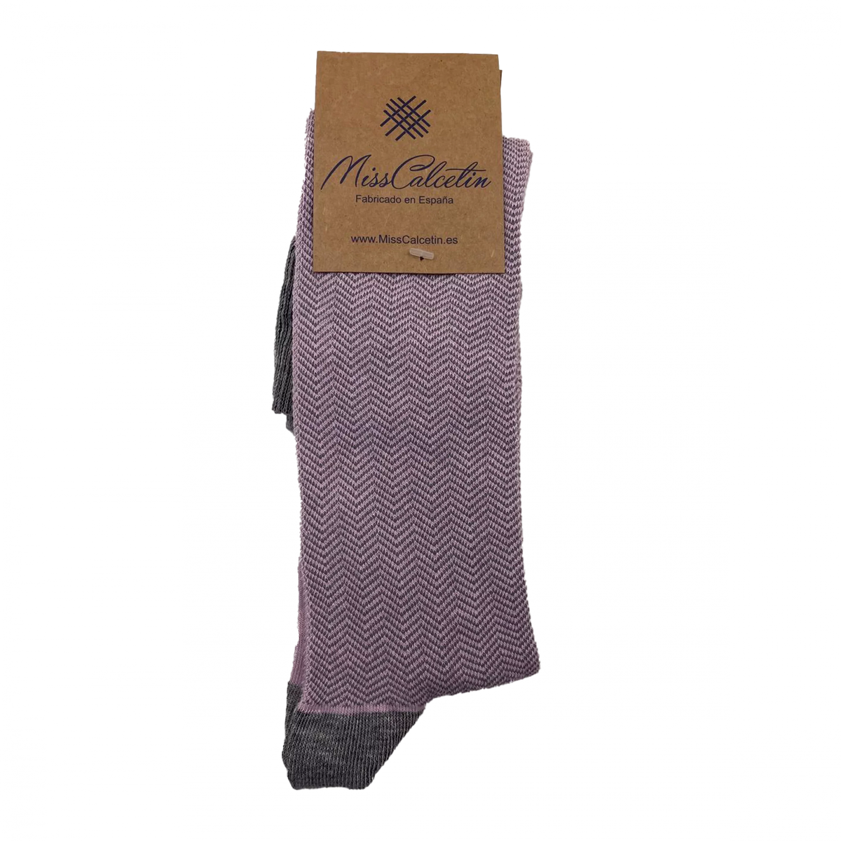 Caña Alta Espiga Rosa-Gris