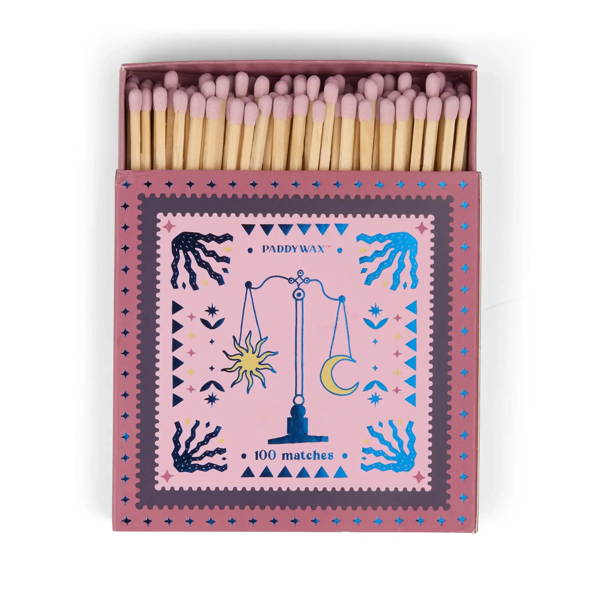 Jumbo Cajas de Cerillas Paddywax - Balance | 100 Cerillas de Diseño Exclusivo