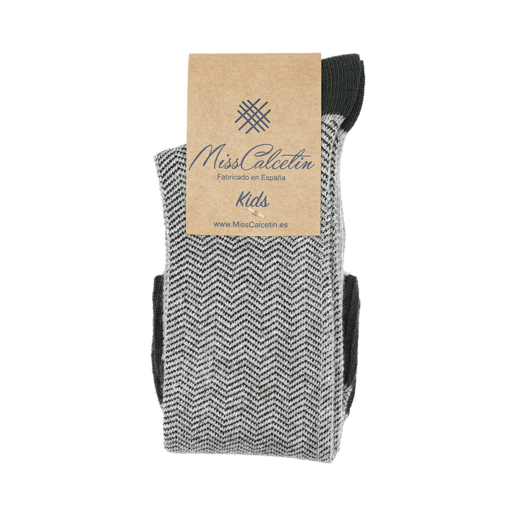 Kids Espiga Gris-Antracita