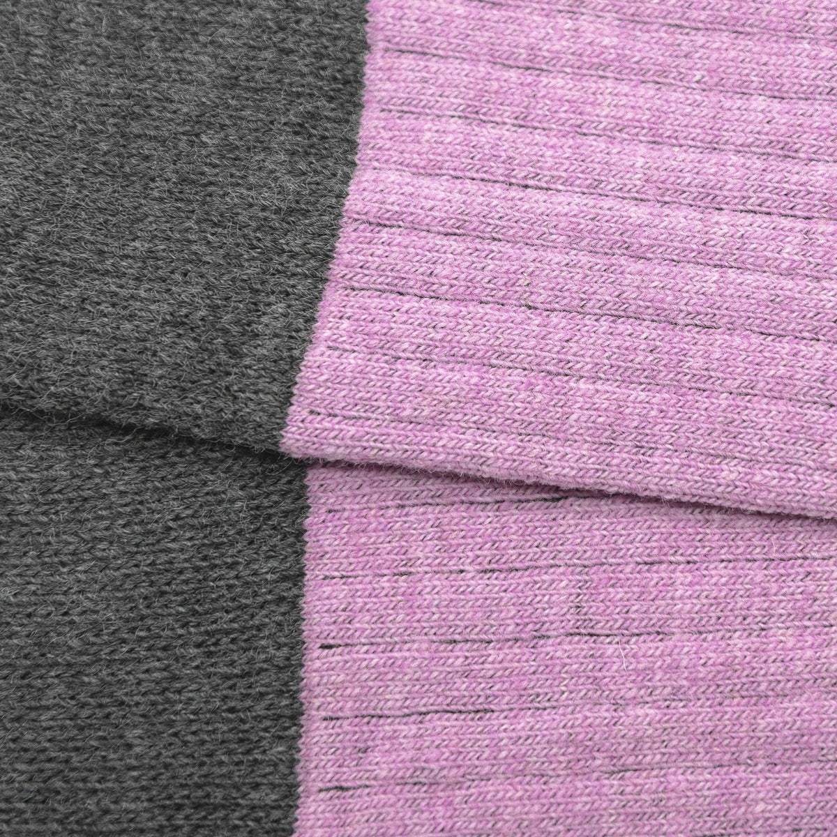 Lana Caña Baja Rosa Gris