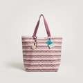 Shopper bag Noa «Geométrico tonos teja»