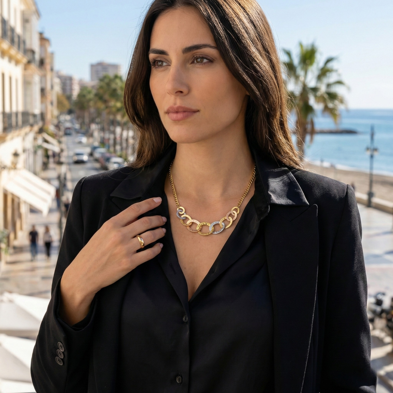 Collar Olympe Tricolore