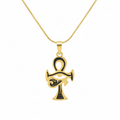 Collar 'Vision d'Ankh' con Contrastes de Ébano