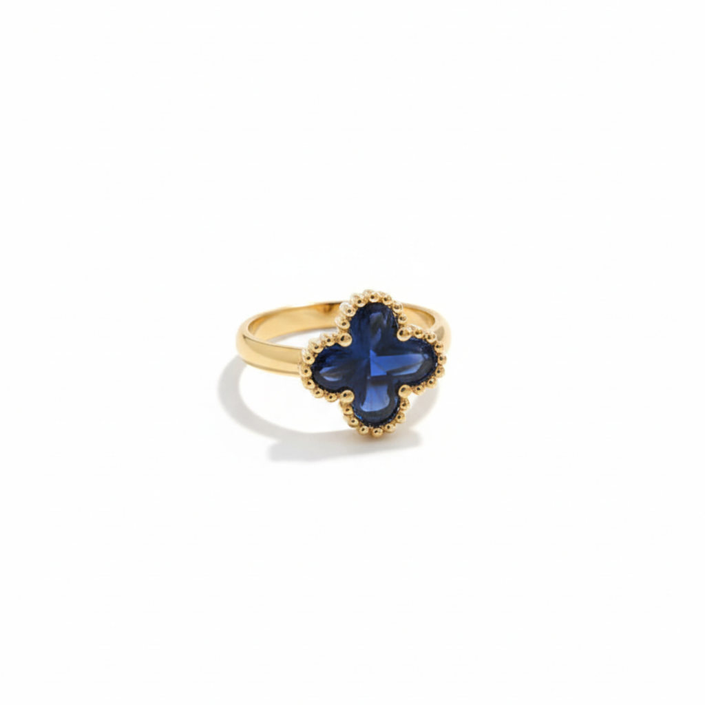 Anillo Midnight Quatrefoil
