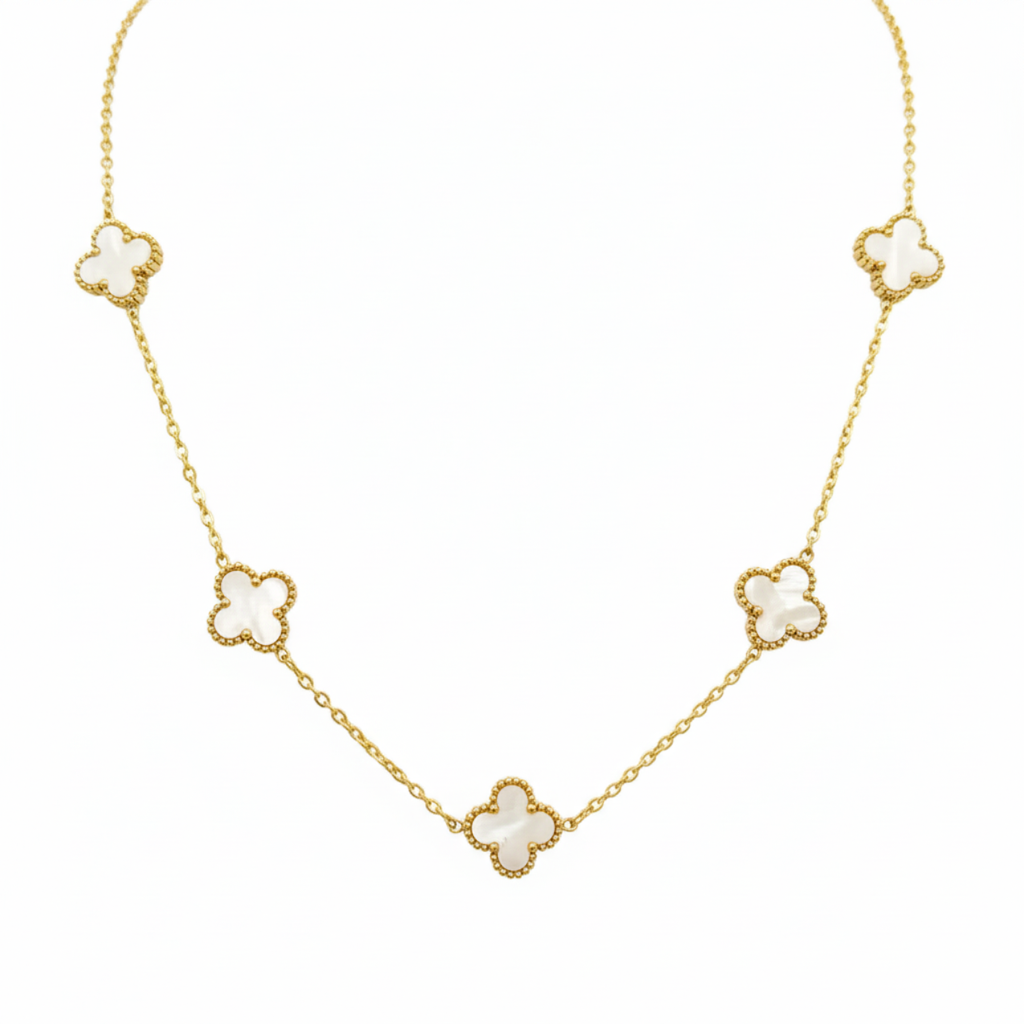 Collar Trèfle Blanc de la Fortuna