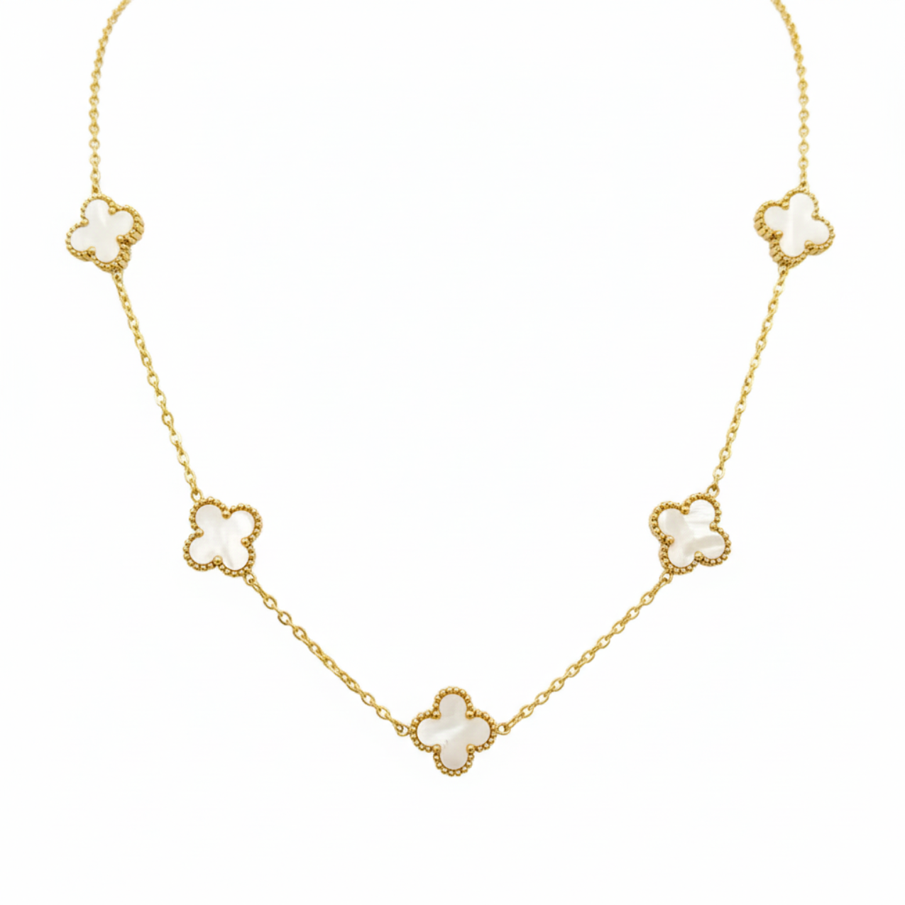 Collar Trèfle Blanc de la Fortuna