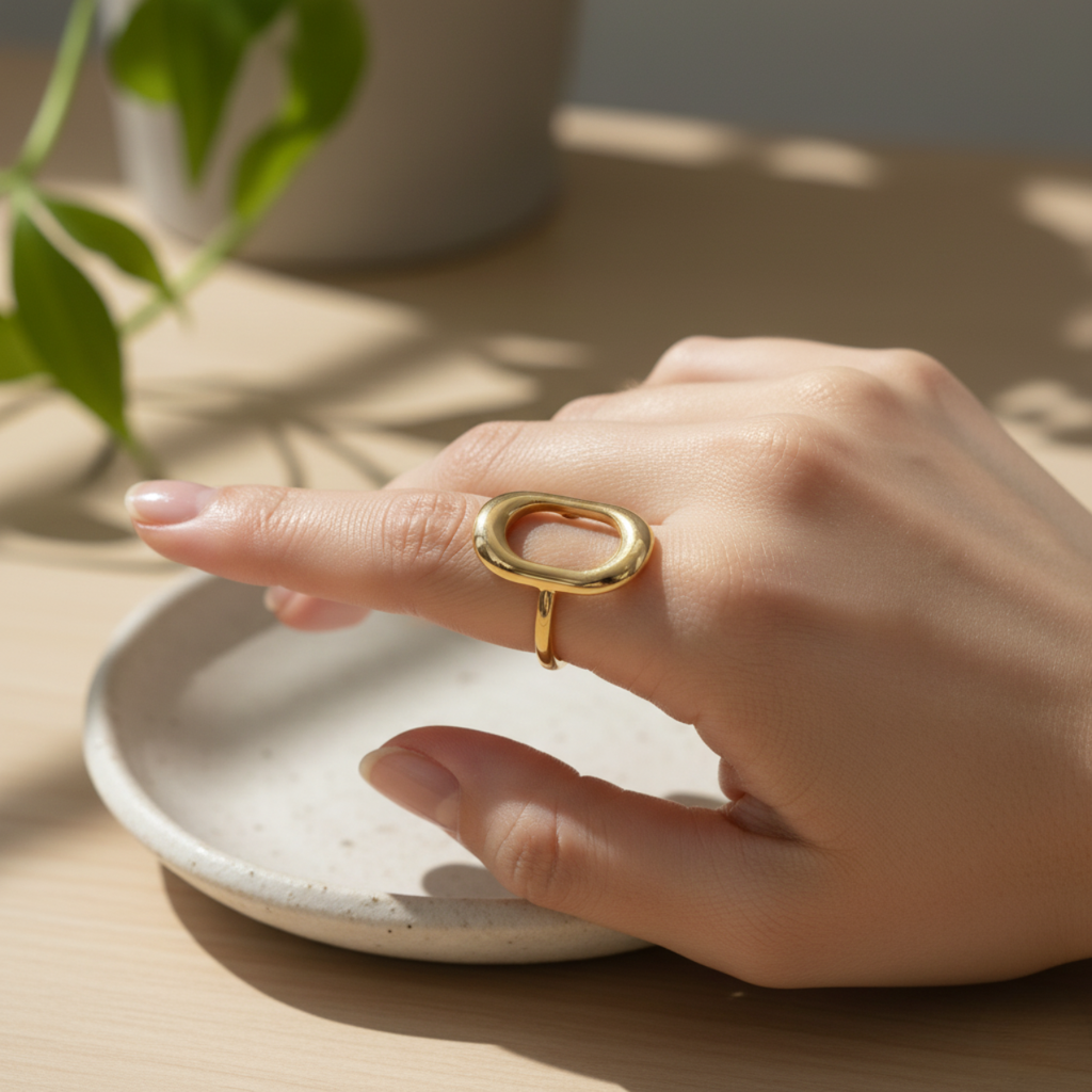 Anillo Halo Minimalista
