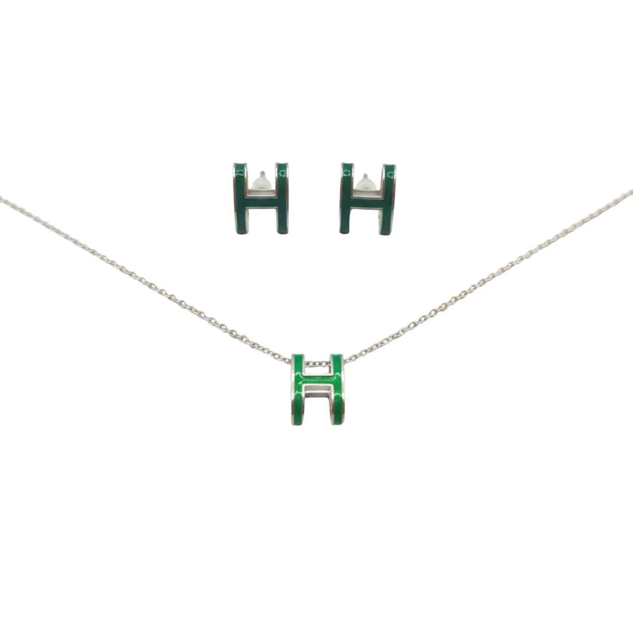 Set Monogramme Émeraude