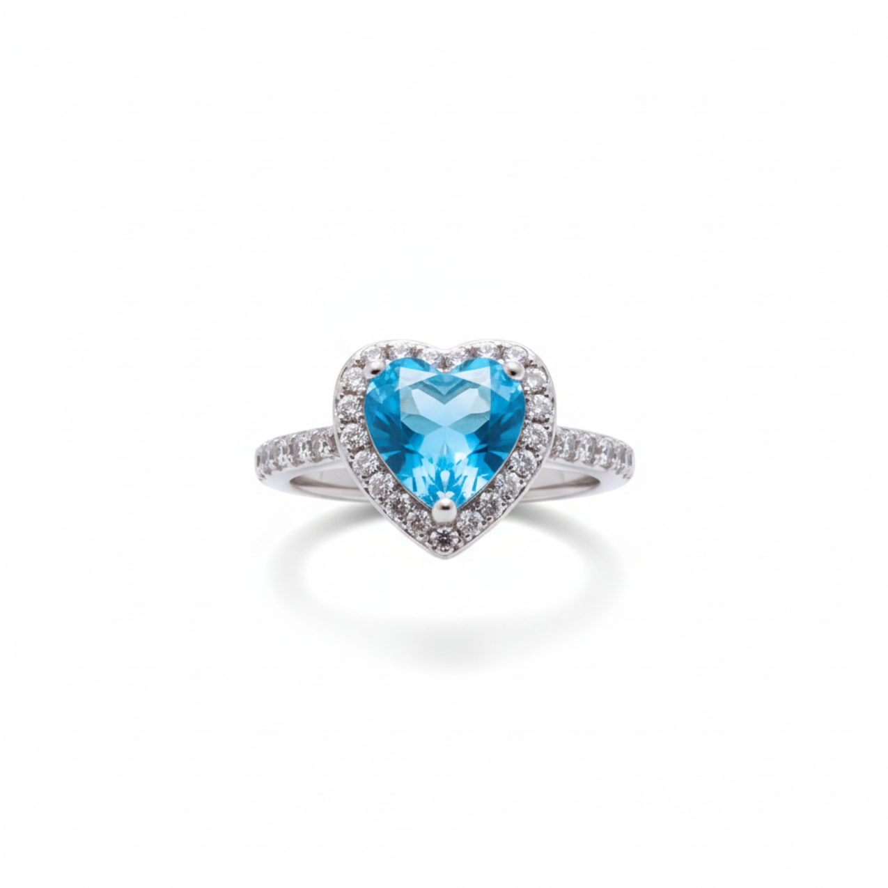 Anillo Blue Halo Suprême